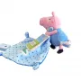 Doudou Peppa Pig Bleu Peluche 28cm