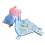 Doudou Peppa Pig Bleu Peluche 28cm