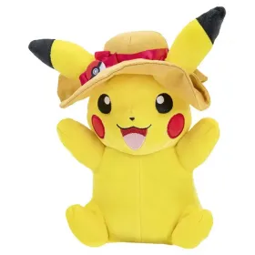 Pikachu with summer hat Pokémon Seasonal Summer Plush toy 20cm