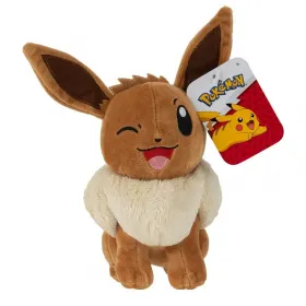 Eevee Winking Plush Pokémon 20cm