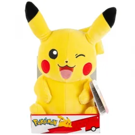 Pikachu Winking Plush Pokémon 30cm